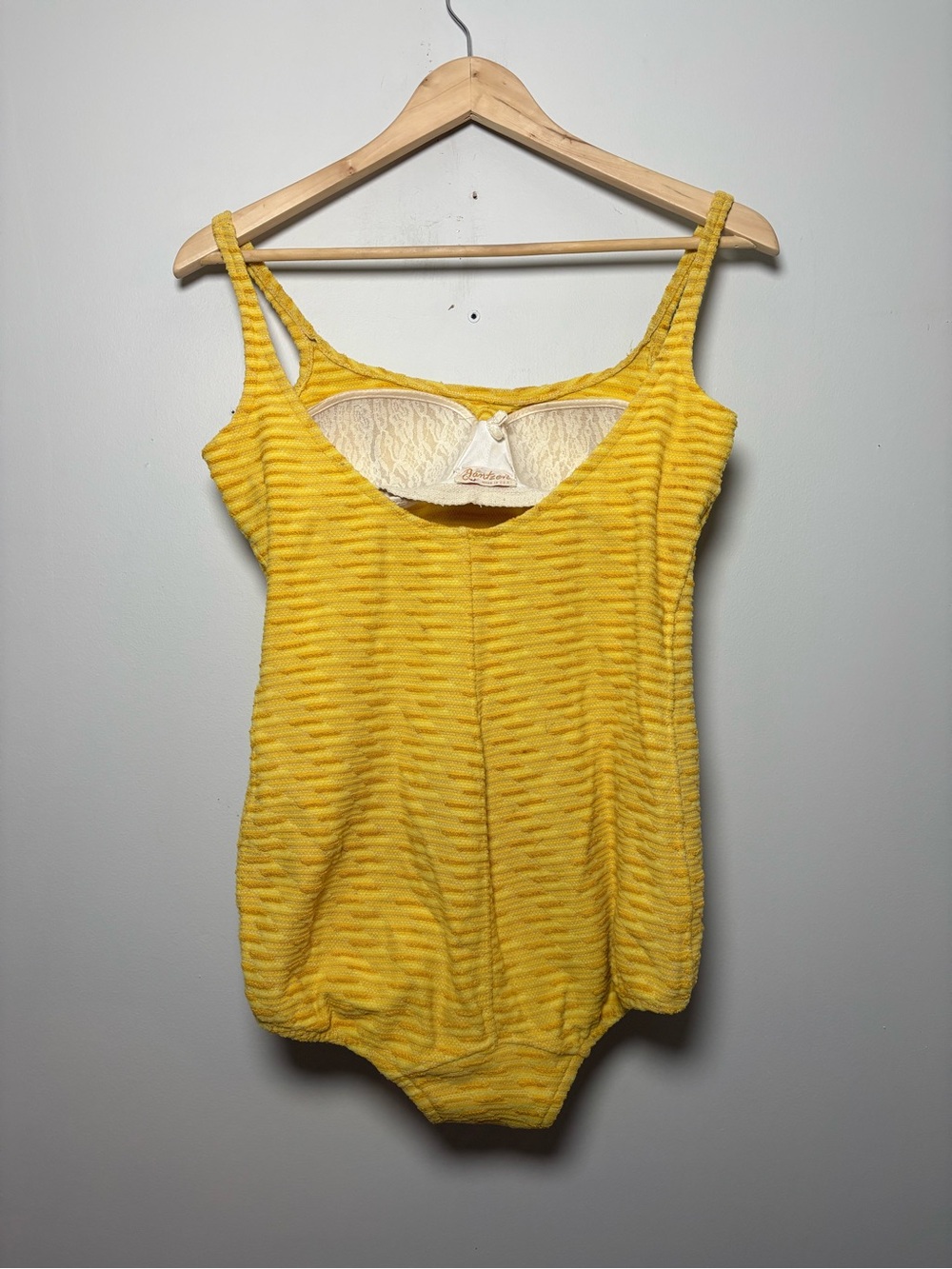 Rare Vintage Jantzen One-Piece Swimsuit — Made In Usa Mid Century Swimwear - Picture 6 of 10